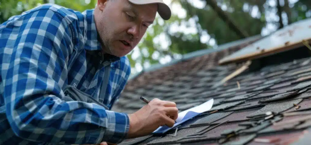 A professional roof inspection in Belton, Missouri, helping homeowners prevent emergency repairs.