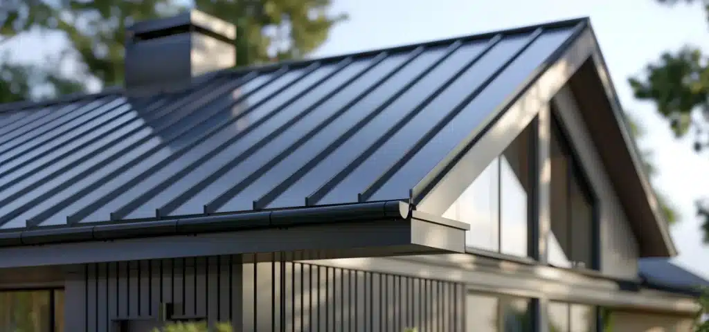 Metal roofing in Kansas City, ideal for winters, installed by Osage Ridge Roofing and Construction in Belton, Missouri