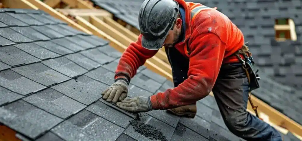 A homeowner in Kansas City preparing for a roof replacement