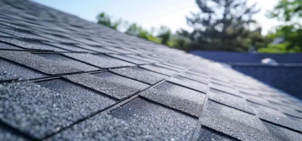 A Belton, Missouri home with a well-maintained roof designed to withstand Kansas City's high winds, showcasing durable shingles